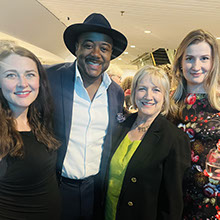 Caitlin Wood, soprano; Jorell Williams, baritone & Natalya Gennadi, soprano